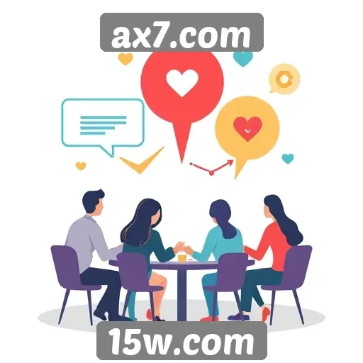 impacto das redes sociais na comunidade do ax7.com